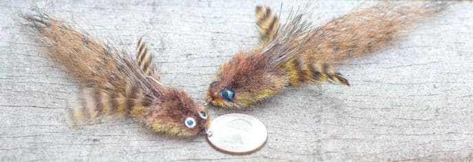 Q’s Sculpy Fly, sizes 4 and 2